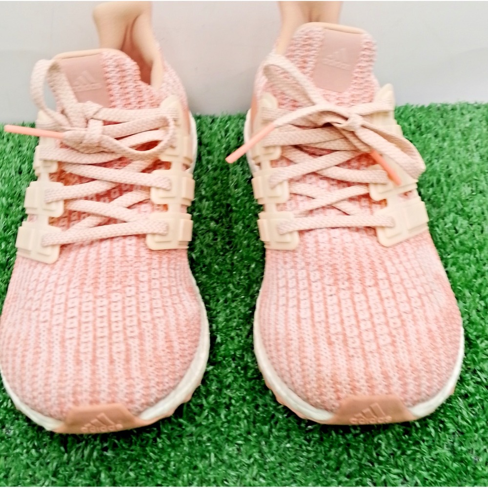 Adidas Women Ultra Boost Shoes Women's Size 8.5 M Medium Ash Peach - Light Pink - Picture 3 of 12